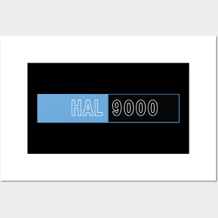 HAL 9000 Logo Posters and Art